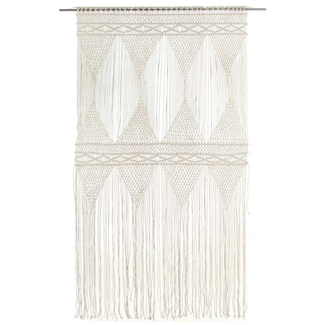 Vidaxl rideau macramé 140x240 cm Coton