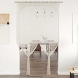 Vidaxl rideau macramé 140x240 cm Coton