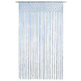 Vidaxl rideau macramé 140x240 cm Coton bleu