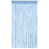 Vidaxl Vorhang Macramé 140x240 cm Baumwollblau