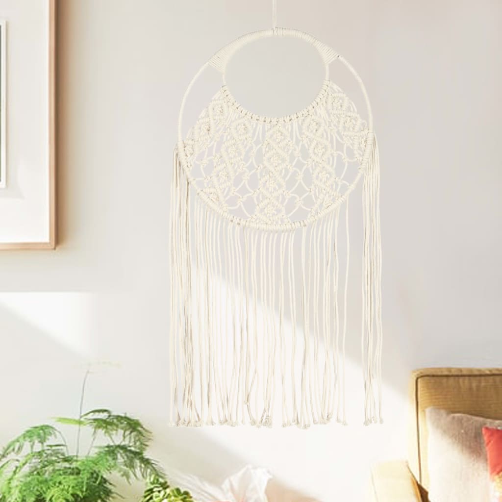 Vidaxx cintre mural macramé 40x80 cm coton