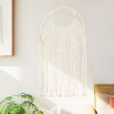 Vidaxx cintre mural macramé 40x80 cm coton