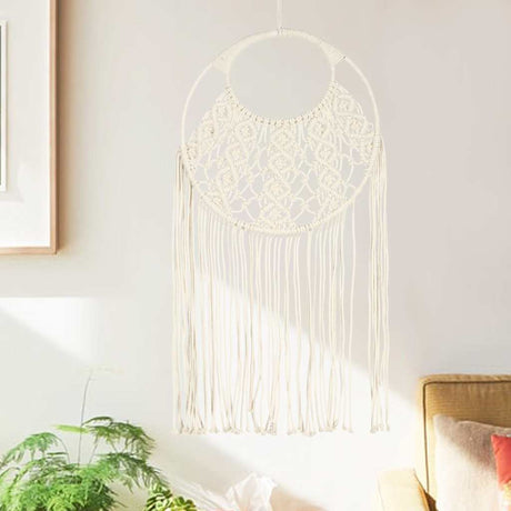 Vidaxx cintre mural macramé 40x80 cm coton