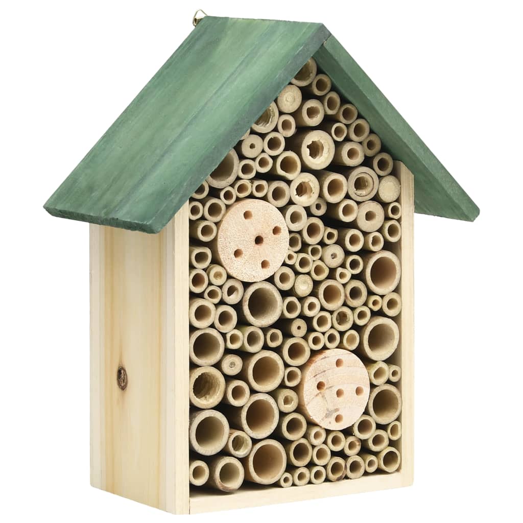 Vidaxl Insect Hotels 2 st 23x14x29 cm Solid Pinewood