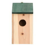 Vidaxl Bird Houses 10 stk 12x12x22 cm Solid Pinewood