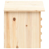 Vidaxl Fledermausschrank 30x20x38 cm Solid Pinewood