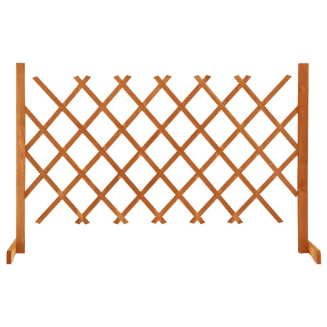 Vidaxl Garden Slat Travail 120x90 cm Pine solide orange