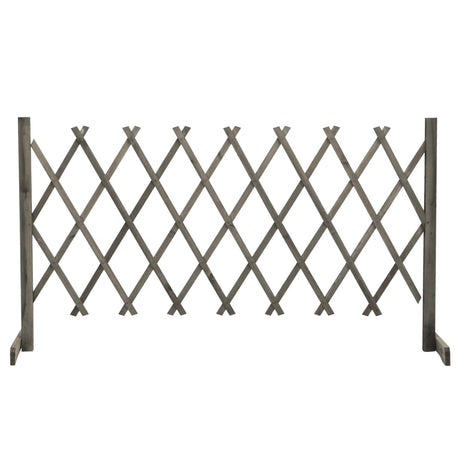 Vidaxl Garden Slat Travail 150x80 cm Gris de pin massif