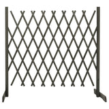 Vidaxl Garden Slat Work 180x100 cm Pine solide Gris