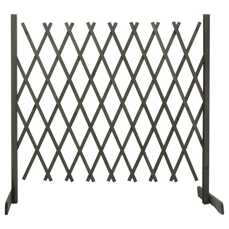 Vidaxl Garden Slat Work 180x100 cm Pine solide Gris