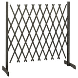 Vidaxl Garden Slat Work 180x100 cm Pine solide Gris