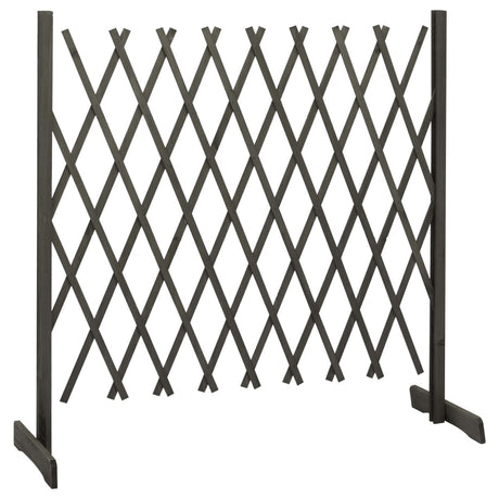Vidaxl Garden Slat Work 180x100 cm Pine solide Gris