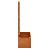 Vidaxl latwerkplantenbak 50x25x90 cm en pin solide orange