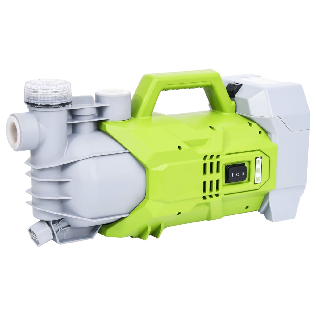 Vidaxl Battery Garden Pump 180 W 2800 L U