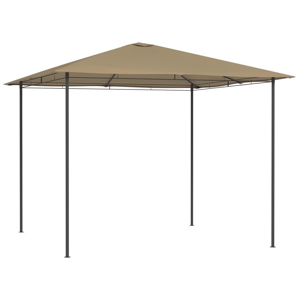 Vidaxl Arbor 160 g m² 3x3x2,6 m taupe