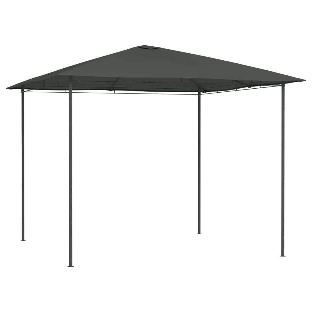 Vidaxl Arbor 160 g m² 3x3x2,6 m anthracite -colored