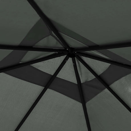 Vidaxl Arbor 160 g m² 3x3x2,6 m anthracite -colored