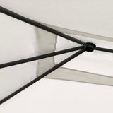 Vidaxl Arbor 160 g m² 3x4x2,6 m crème -colored