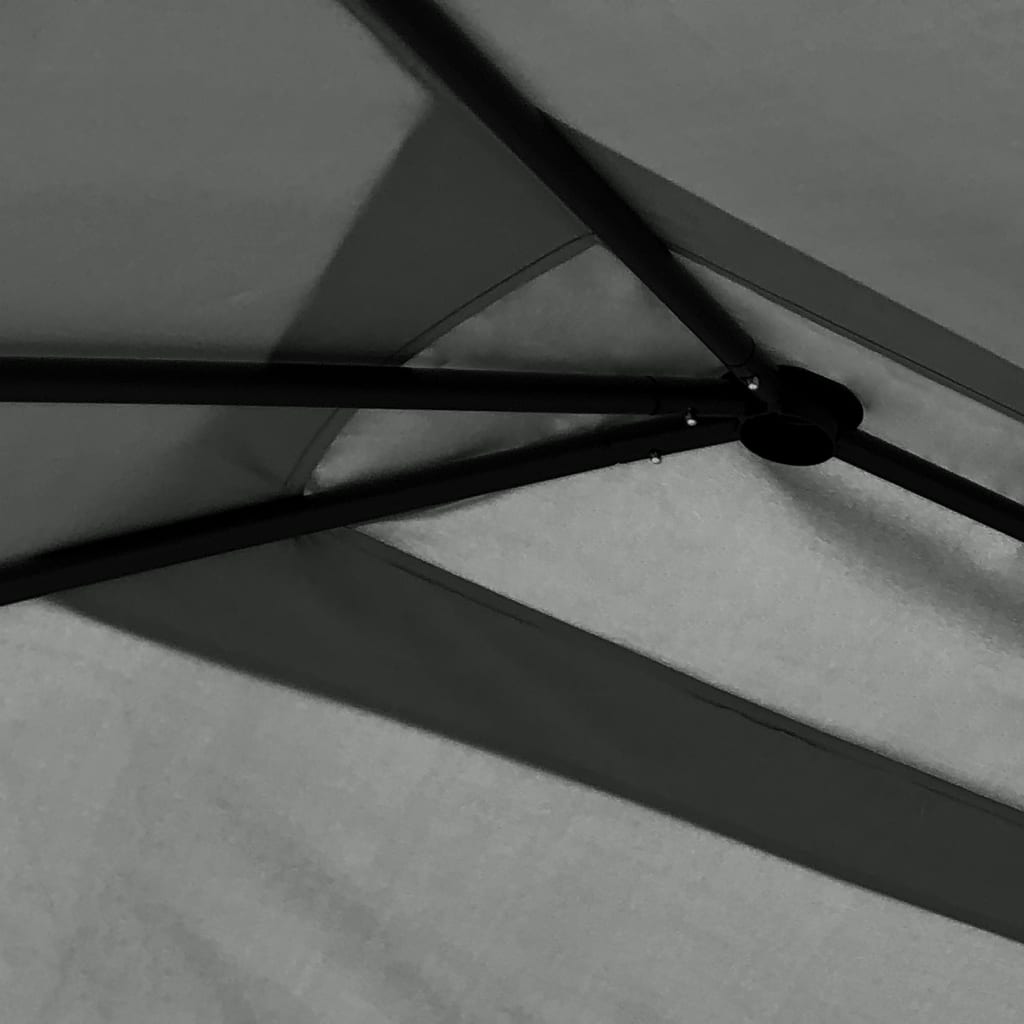 Vidaxl Arbor 160 g m² 3x4x2,6 m anthracite -colored