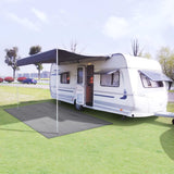 Tappeto tenda Vidaxl 250x450 cm grigio chiaro