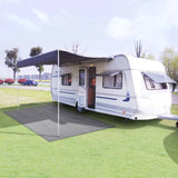 Tappeto tenda Vidaxl 250x550 cm grigio chiaro