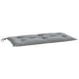 Vidaxl Garden Bench Cushion 100x50x7 cm Oxford Fabric Grey