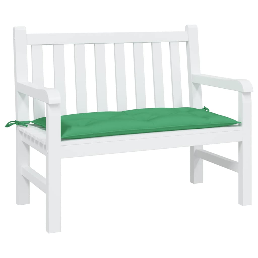 Vidaxl Garden Bench Cushion 100x50x7 cm Oxford Fabric Green