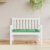 Vidaxl Garden Bench Cushion 100x50x7 cm Oxford Fabric Green