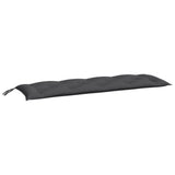 Vidaxl Garden Banc Cushion 150x50x7 cm Oxford Fabric Anthracite -Colored