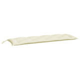 Vidaxl Garden Banc Cushion 150x50x7 cm Oxford Fabric Crèmewit
