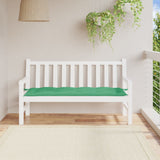 Vidaxl Garden Bench Kissen 150x50x7 cm Oxford Stoff grün