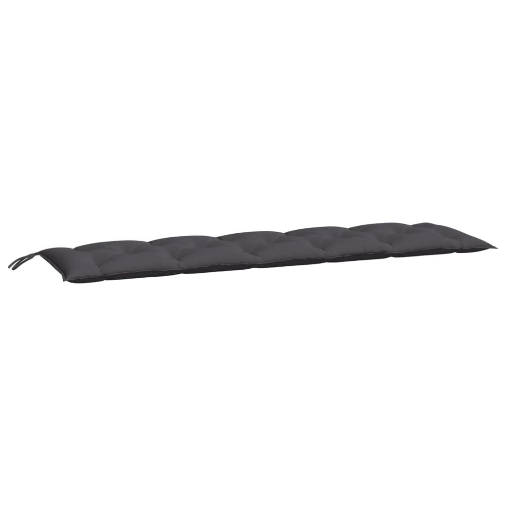Vidaxl Garden Banc Cushion 180x50x7 cm Oxford Fabric Anthracite -Colored