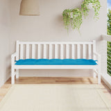 Vidaxl jardin banc coussin 180x50x7 cm tissu oxford bleu clair