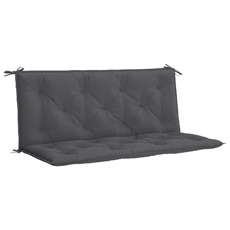 Vidaxl jardin banc coussin 120x (50 + 50) x7 cm Oxford tissu anthracite colored