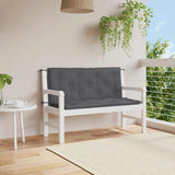 Vidaxl jardin banc coussin 120x (50 + 50) x7 cm Oxford tissu anthracite colored