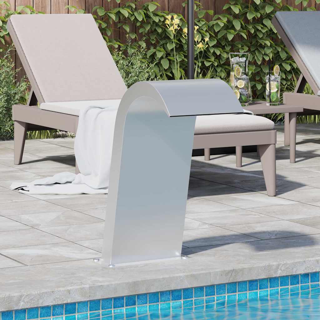 Fountaine de piscine Vidaxl 50x30x60 cm en acier inoxydable 304