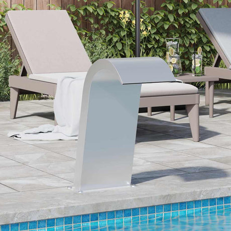 Fountaine de piscine Vidaxl 50x30x60 cm en acier inoxydable 304