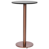 Vidaxl bistrotafelpoot ø45x107 cm roestvrij staal goudkleurig