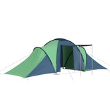 Vidaxl Tent 6 Personne bleu et vert