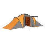 Vidaxl Tent de 6 personas y naranja