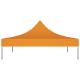 Techo de carpa de fiesta de Vidaxl 270 g m² 3x3 m naranja