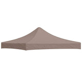 Vidaxl Party Tent Roof 270 g m² 3x3 m taupe