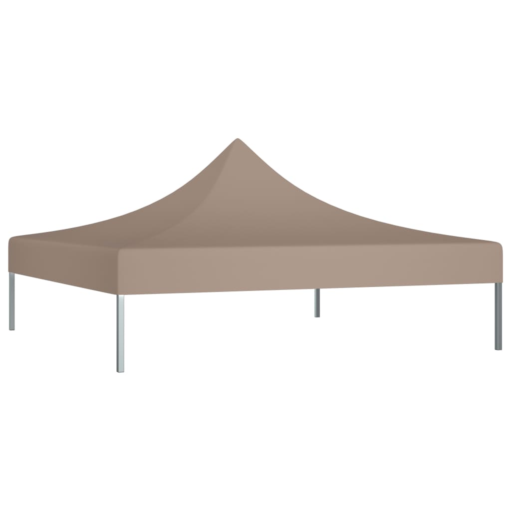 Vidaxl Party Tent Roof 270 g m² 3x3 m taupe