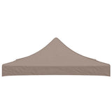 Vidaxl Party Tent Roof 270 g m² 3x3 m taupe