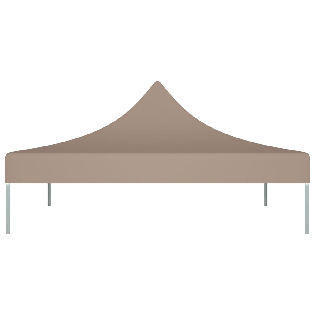 Vidaxl Party Tent Roof 270 g m² 3x3 m taupe