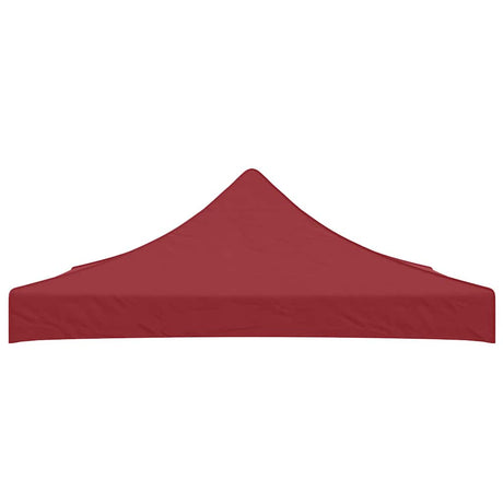 Vidaxl Party Tent Roof 270 g m² 3x3 m Bordeaux rouge