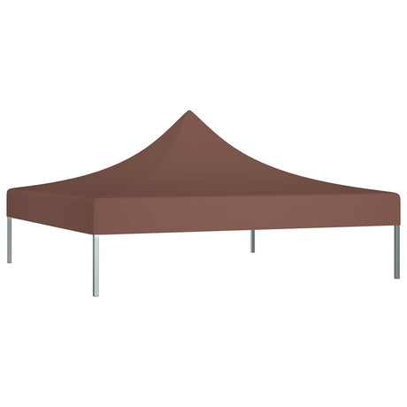 Vidaxl Party Tent Roof 270 g m² 3x3 m brun