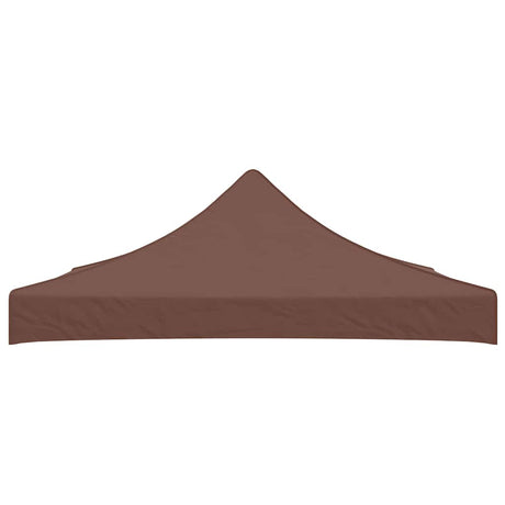 Vidaxl Party Tent Roof 270 g m² 3x3 m brun