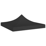 Vidaxl Party tent roof 270 g m² 3x3 m Black