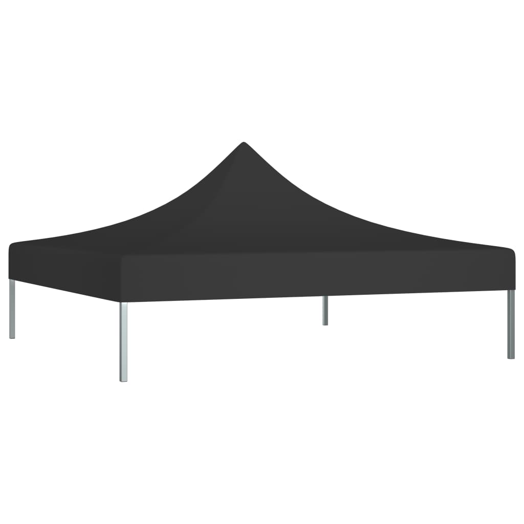 Vidaxl Party tent roof 270 g m² 3x3 m Black